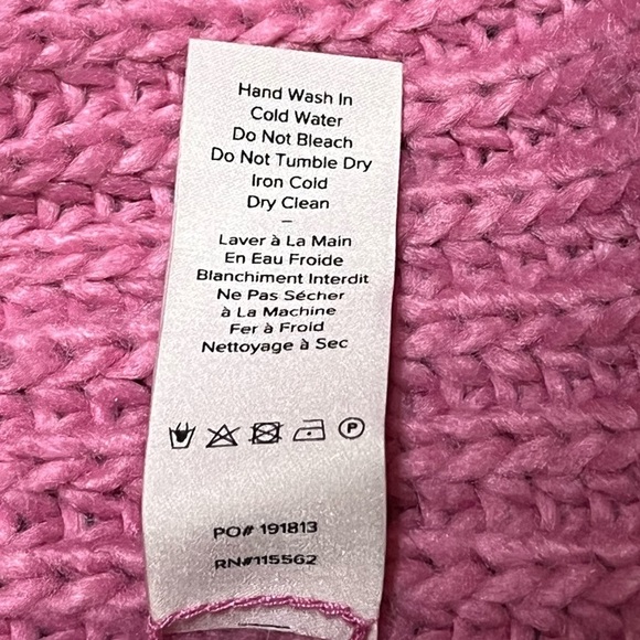 Cinq a Sept Antonella Sweater in Wild Orchid, Size Small - Picture 12 of 14